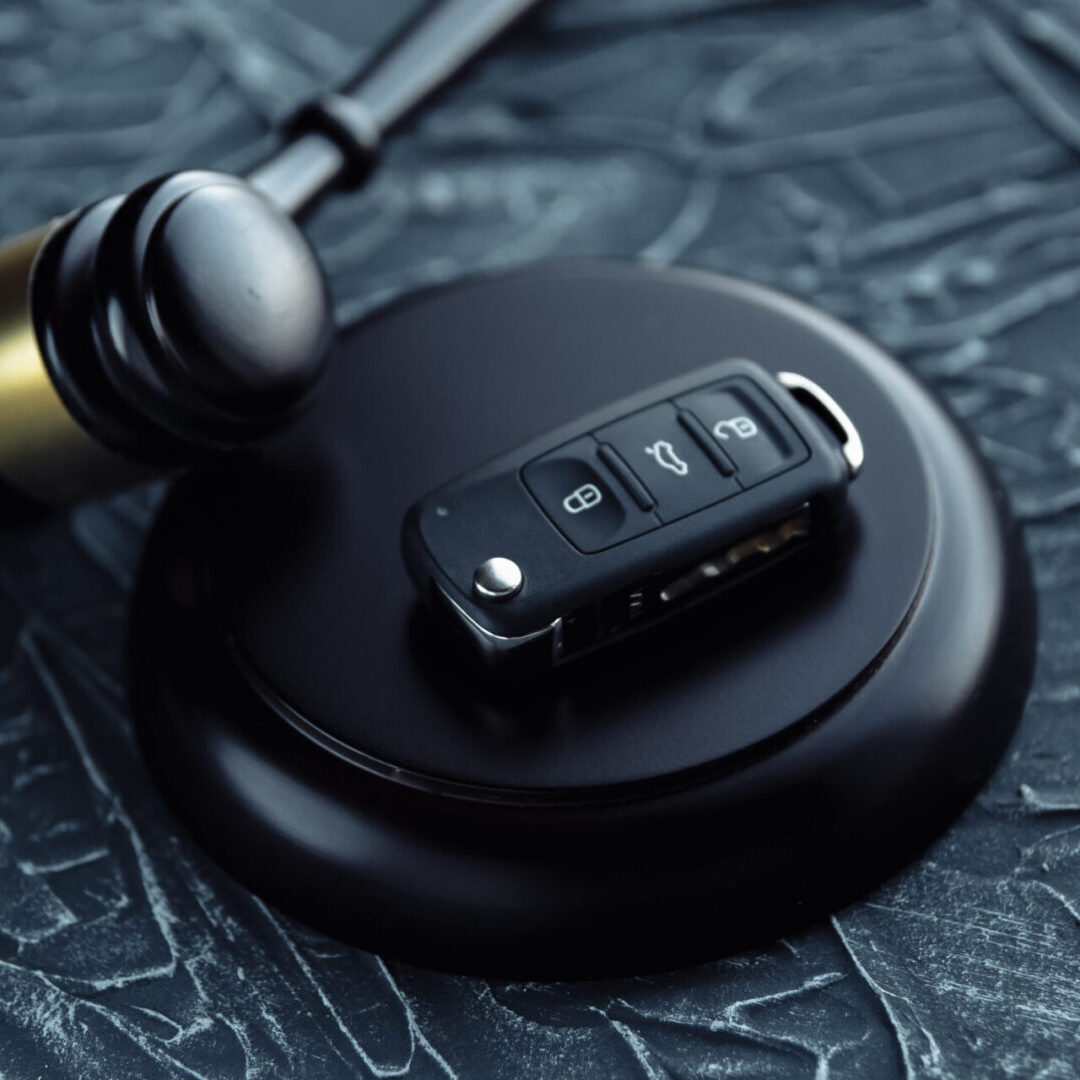 Legal decision involving car key